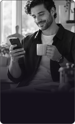 Employee receiving a reward by email