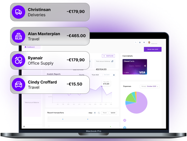 Analytics dashboard